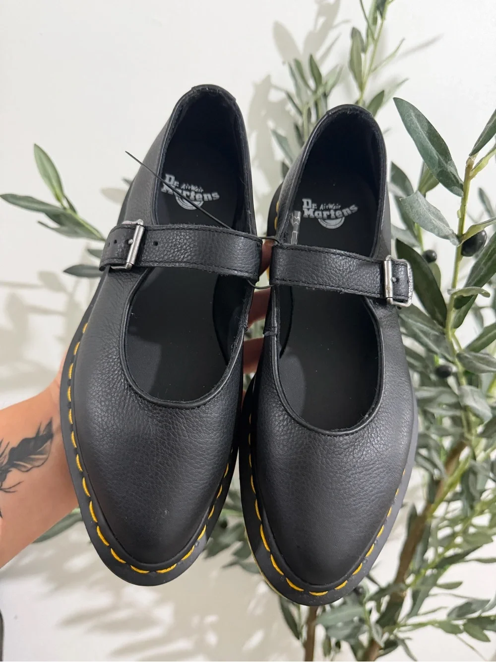 Dr. Martens ELPHIE VIRGINIA LEATHER MARY JANE SHOES